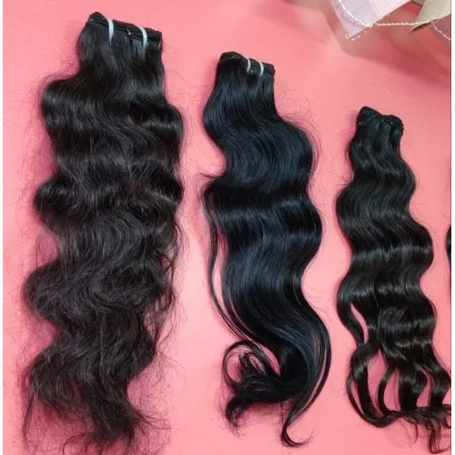 Machine Weft Human Hair Extensions Virgin Hair