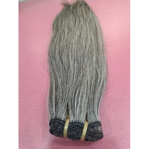 Natural Grey Hair Extension Bundles