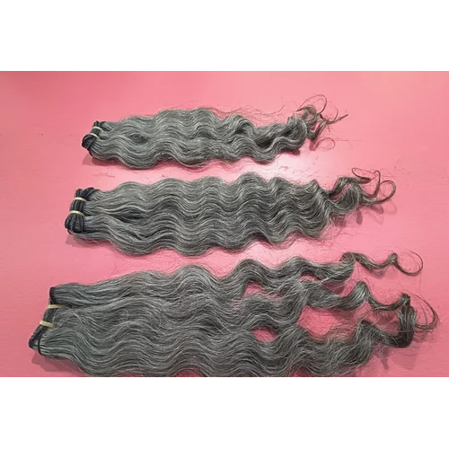 Grey Virgin Human Hair