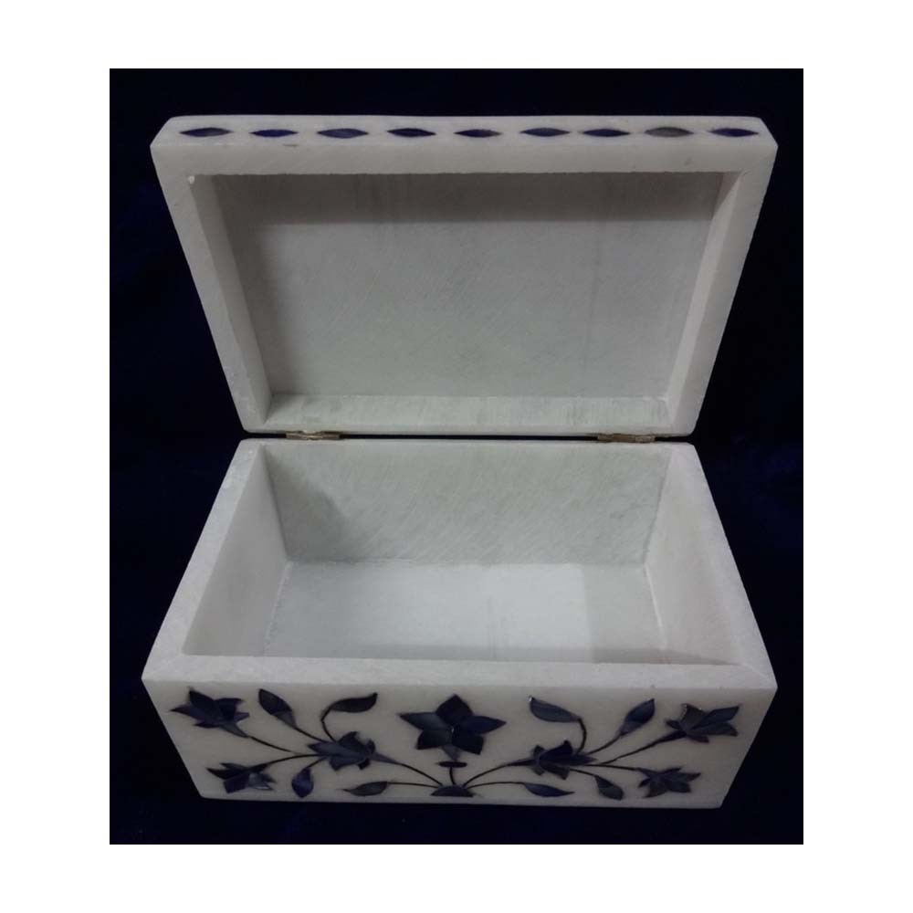 Indian Mother Of Pearl Inlay Jewelry Box For Home Decor