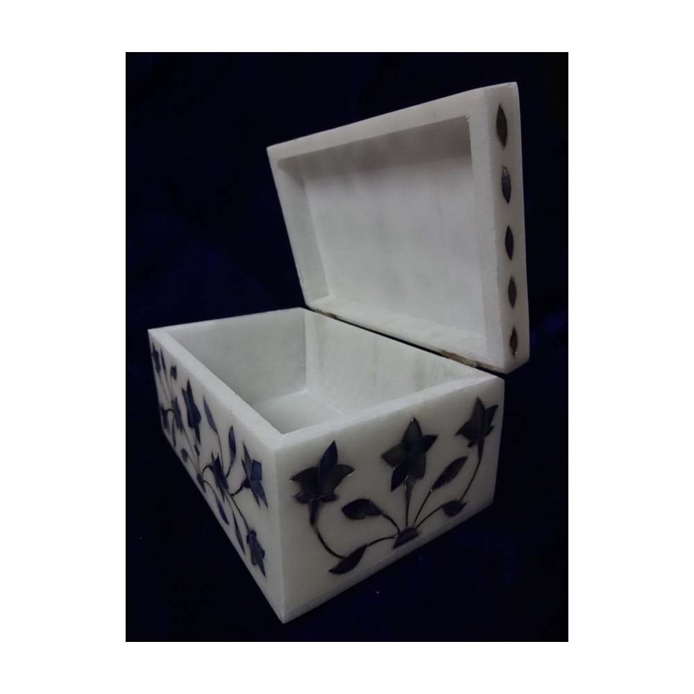 Indian Mother Of Pearl Inlay Jewelry Box For Home Decor