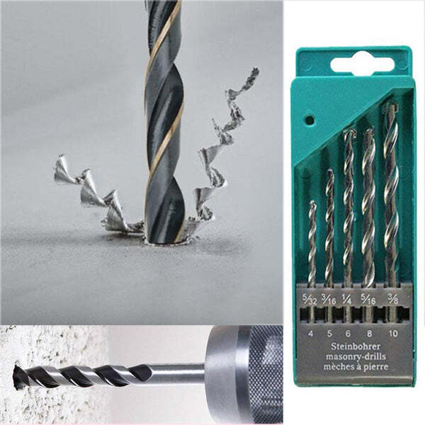 METAL DRILL BIT SET (MULTICOLOR, 5-PIECE)