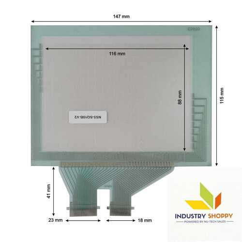 Touch Screen for NS5-SQ10B-V2