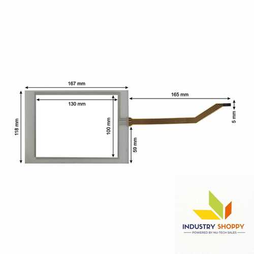 Touch Screen for Allen Bradley Panel View C600