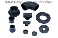 Butt Weld Fittings - Hdpe Material, Male Connection - Black Finish, Durable Design