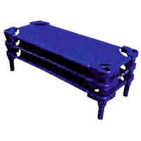 Children's Playing Bed - Metal & Plastic, 138x58x28 Cm | Floor Standing Design For Fun And Safety