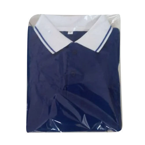 Boys Printed School Uniform T-Shirt - Cotton Fabric, Plus Size Available, Half Sleeves Design | Comfortable, Durable, Machine Washable