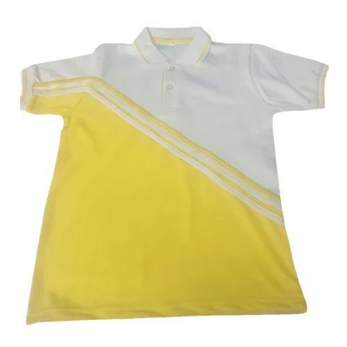 Boys School Cotton T-Shirt - Cotton Fabric Size M | Breathable Half Sleeves Comfortable Fit for Everyday Wear and School Uniforms