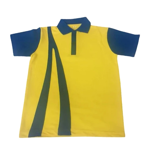 Summer Cotton School Uniform T-Shirt - Cotton Fabric, Size M, Boys | Breathable, Washable, Ideal for Everyday Use and Special Events