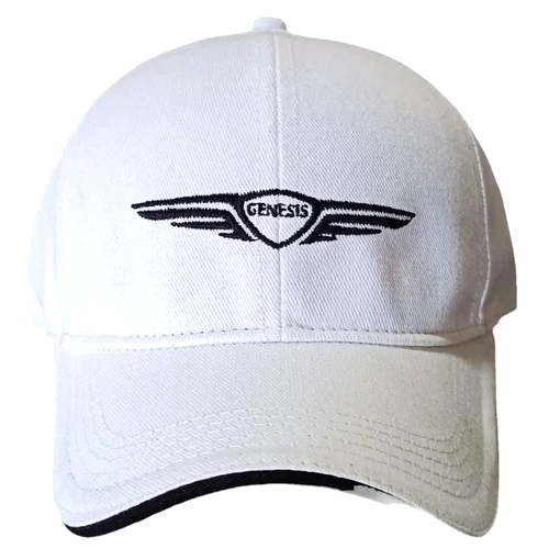 Mens Cotton Cap - 100% Cotton Free Size White Color | Standard Design Lightweight Breathable Printed Pattern Versatile Sports Accessory