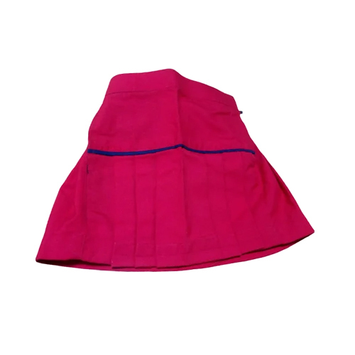 Girls School Skirt Uniform - Cotton Fabric, Customizable Size, Breathable & Washable | Versatile Design for All Age Groups