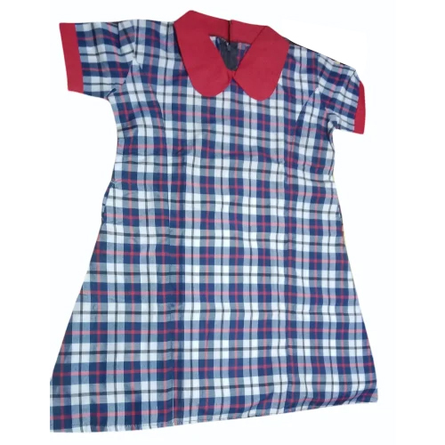 Poly Cotton Girls Skirt School Uniform - Customized Sizes Breathable and Washable Fabric Ideal for All Age Groups