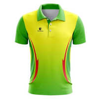 Polyester Cricket T-shirts - High-quality Polyester, Plus Size Options, Available In All Colors | Moisture-wicking, Printed Patterns For All Age Male Cricketers