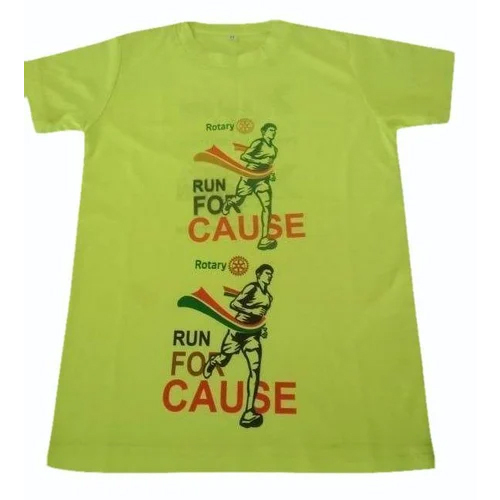 Marathon Sports T-Shirt - Polyester Fabric, Plus Size Unisex Fit , Breathable Printed Design for All Age Groups & Varied Colors