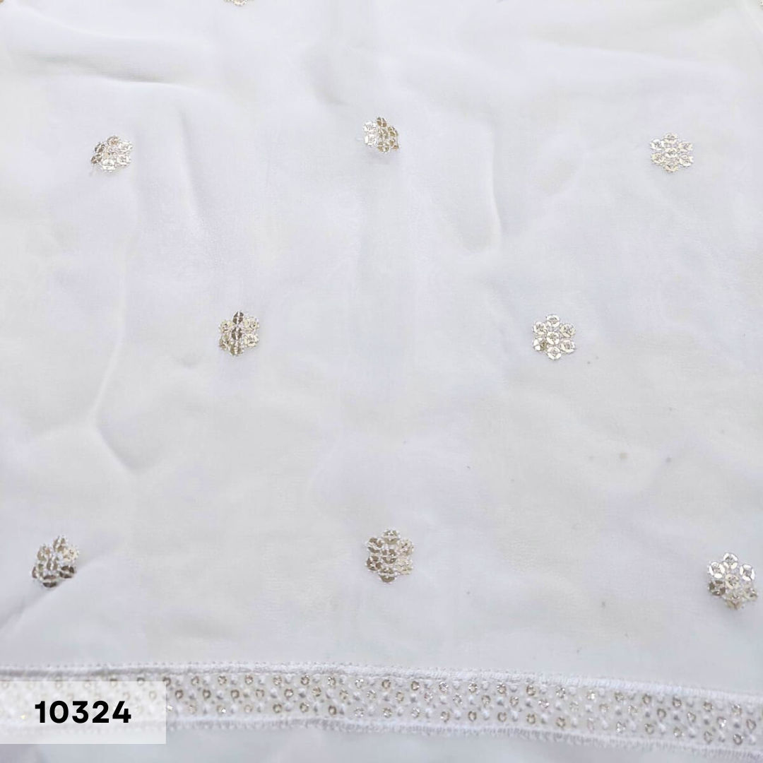 Dyeable Madhav fashion Embroidered dupatta