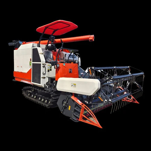 Rice Crop Combine Harvester Machine Capacity: 2 T/hr