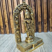 Brass Ram Lalla Statue with Yellow Antique Finish |Religious idols| |Brass Idols| |Ram Lalla| |Home decor|