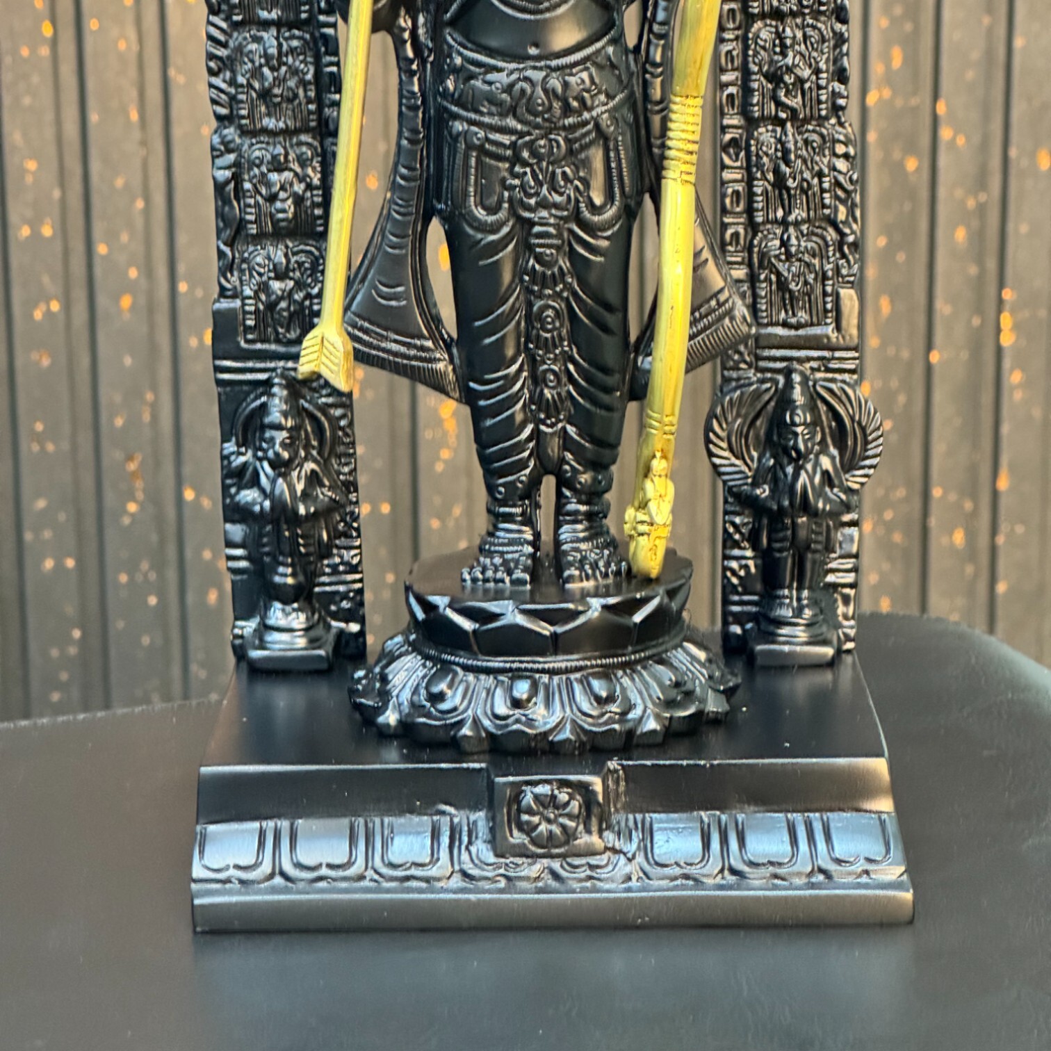 Brass Ram Lalla Statue with Black Antique Finish |Religious idols| |Brass Idols| |Ram Lalla| |Home decor|