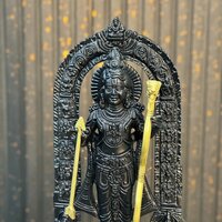 Brass Ram Lalla Statue with Black Antique Finish |Religious idols| |Brass Idols| |Ram Lalla| |Home decor|