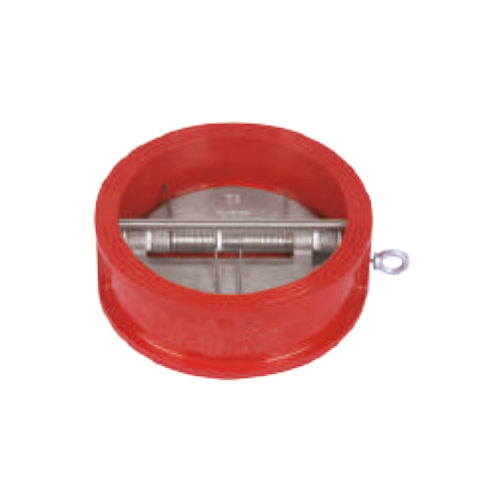 Red Double Door Wafer Check Valve