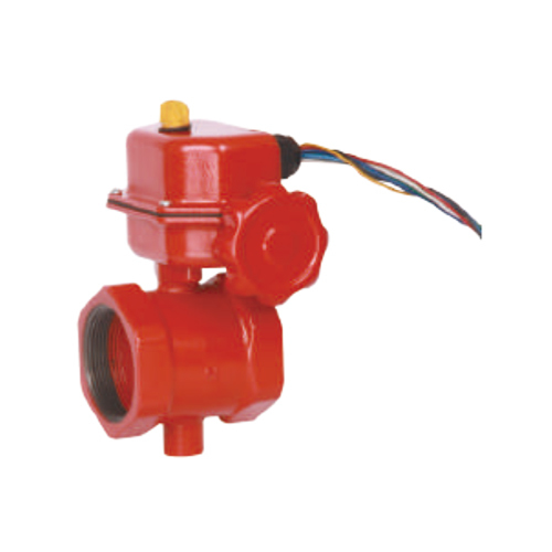 Threaded Butterfly Valve With Tamper Switch