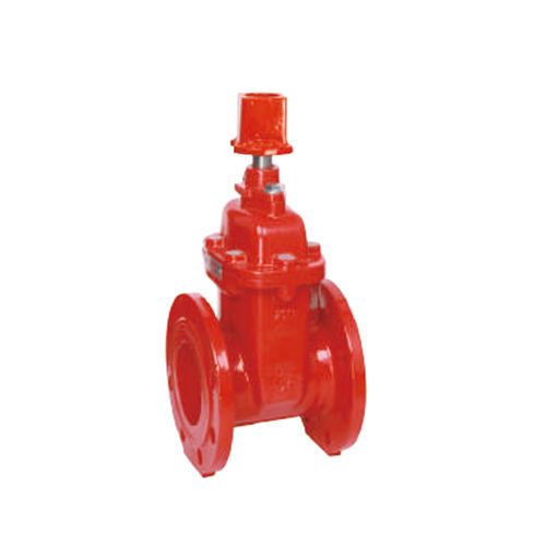 DIN F4 Flanged Resilient NRS Gate Valve