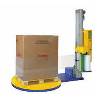 Box Stretch Wrapping Machine - Metal 1500mm Dimensions | Automatic Highly Efficient with Human Machine Interface