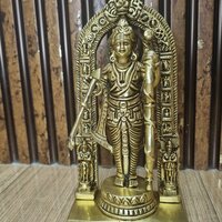 Brass Ram Lalla Statue with Yellow Antique Finish |Religious idols| |Brass Idols| |Ram Lalla| |Home decor| Temple Decor