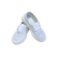 Esd Safety Shoes - Eva Upper, Rubber Insole, Pu Outsole, Size 6-14 | Unisex, Anti-static, 1.8cm Heel, Weight 40g, White
