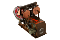 Automatic Aarti Machine - Metal Body, Brown Finish | Electric Drum With Automatic Control System
