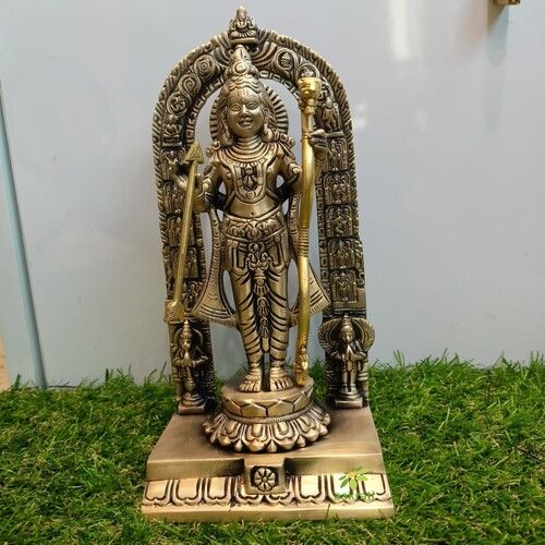 Brass Ram Lalla Statue with Antique Lacquer Finish |Religious idols| |Brass Idols| |Ram Lalla| |Home decor|