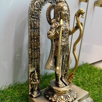 Brass Ram Lalla Statue with Antique Lacquer Finish |Religious idols| |Brass Idols| |Ram Lalla| |Home decor|