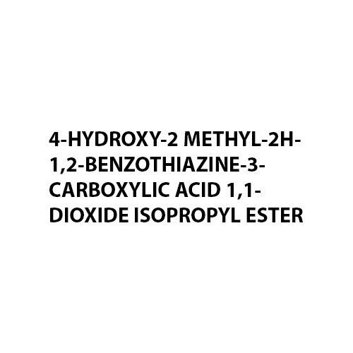 4-Hydroxy-2 Methyl-2h-1,2-Benzothiazine-3-Carboxylic Acid 1,1-Dioxide Isopropyl Ester