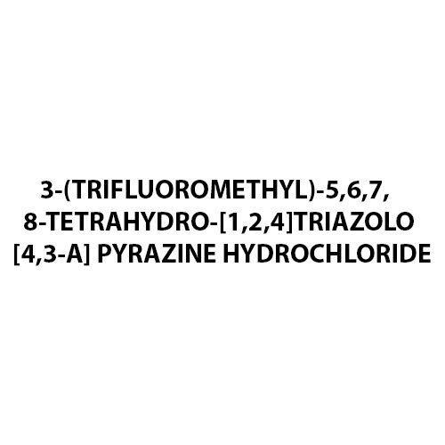 3-(TRIFLUOROMETHYL)-5,6,7,8-TETRAHYDRO-[1,2,4]TRIAZOLO[4,3-A] PYRAZINE HYDROCHLORIDE