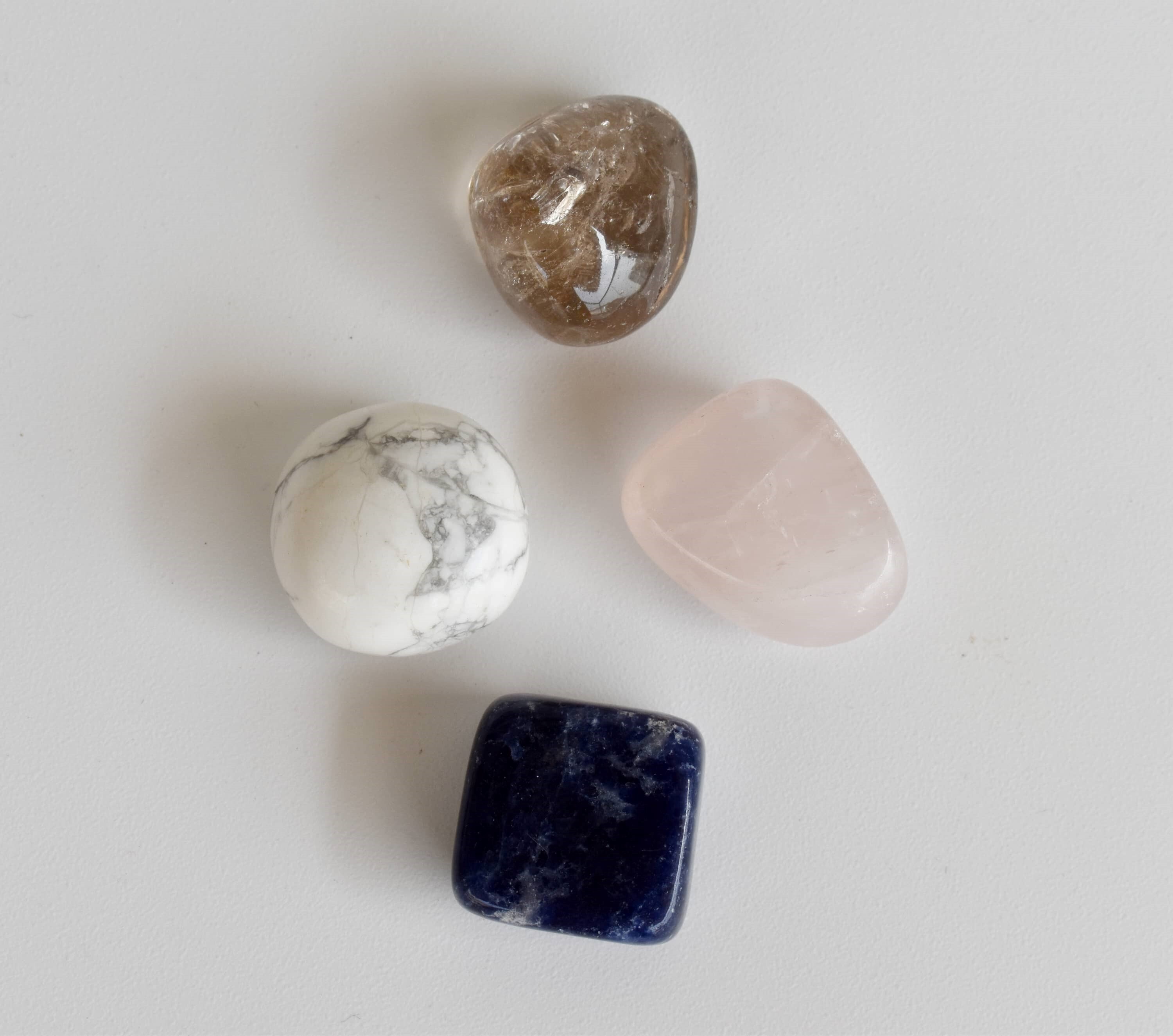 Control Anger Crystal Kit, Healing Gemstones, Meditation Gift Stones