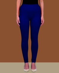 Pepsi Blue Full Length Churidar Leggings