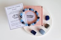 Third Eye Chakra Crystal Kit, Chakra Gift Set, Chakra Balancing Stones