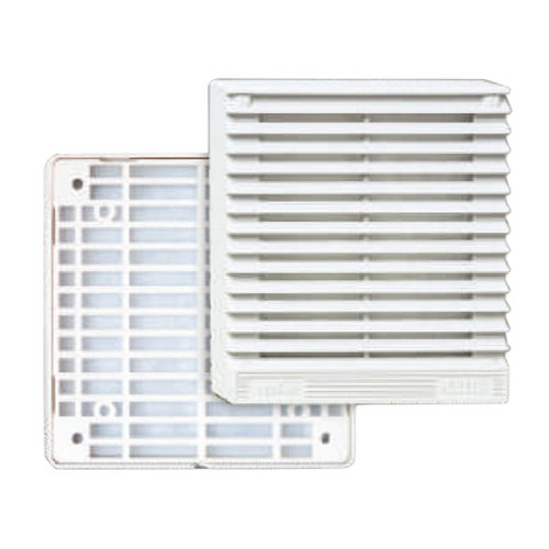 White 130X130 Mm Screw Fit Air Vents