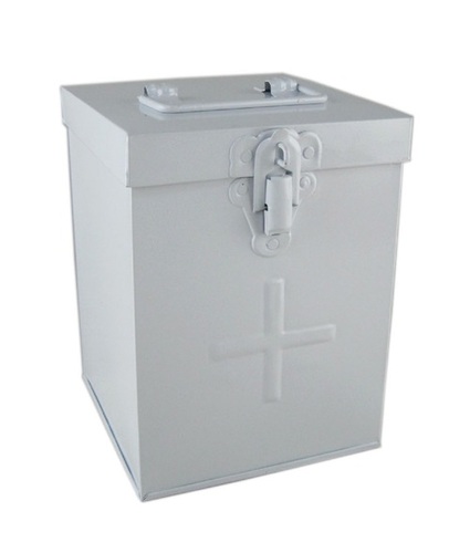 Metal Grey Polished Trunk