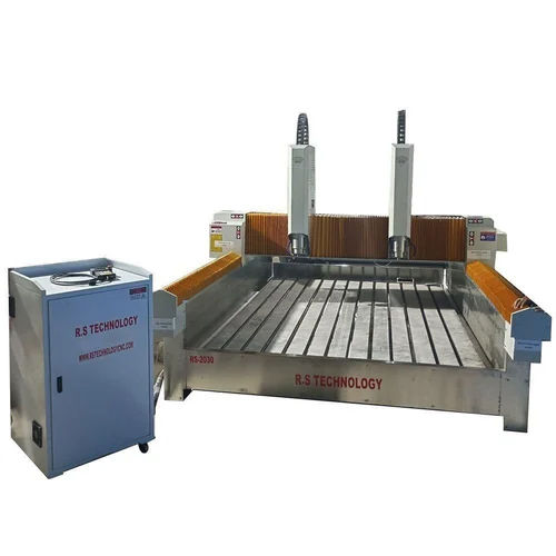 Double Spindle Stone Cnc Router Machine - Feature: High Speed