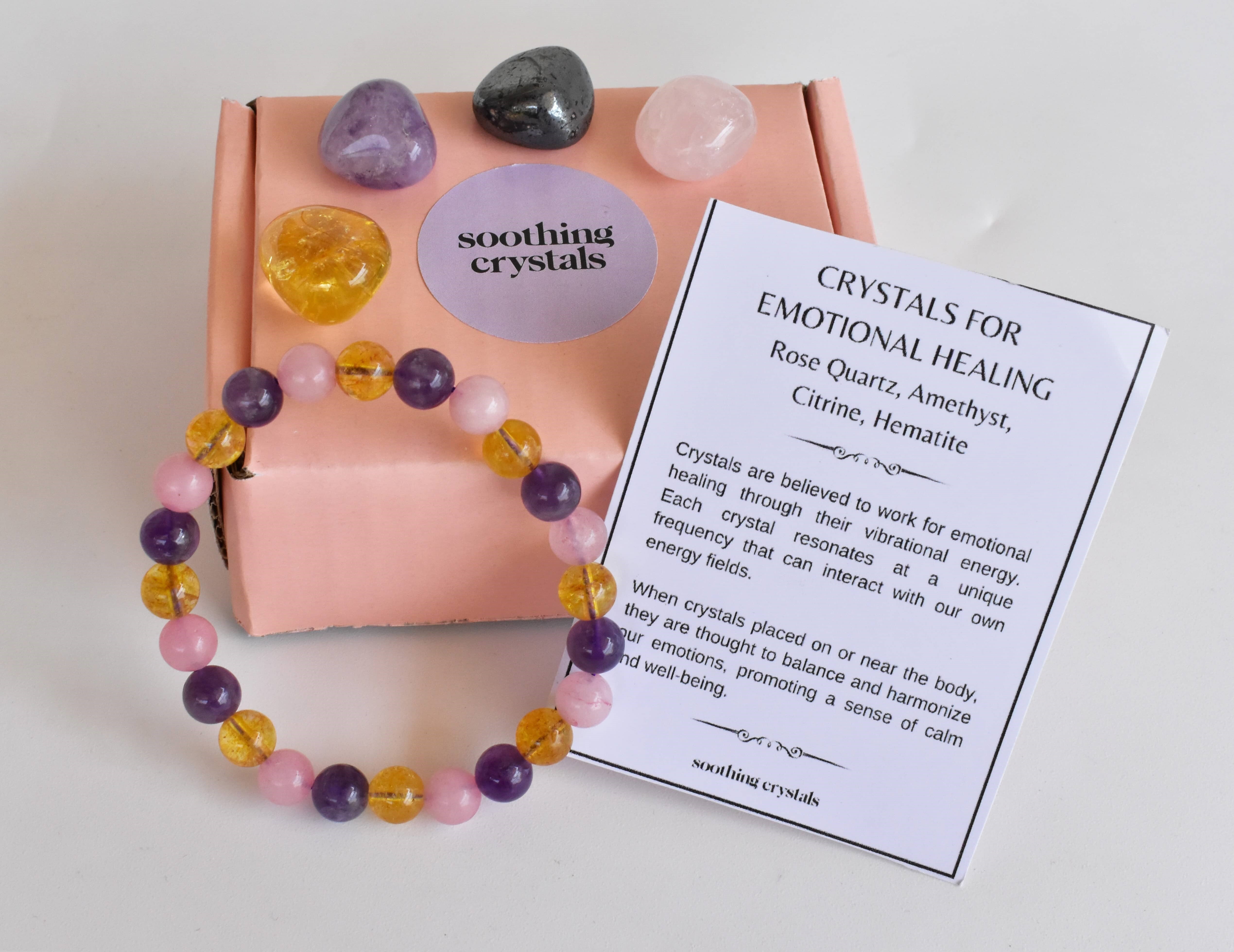 EMOTIONAL HEALING Intention Crystals Kit