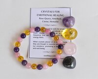 EMOTIONAL HEALING Intention Crystals Kit