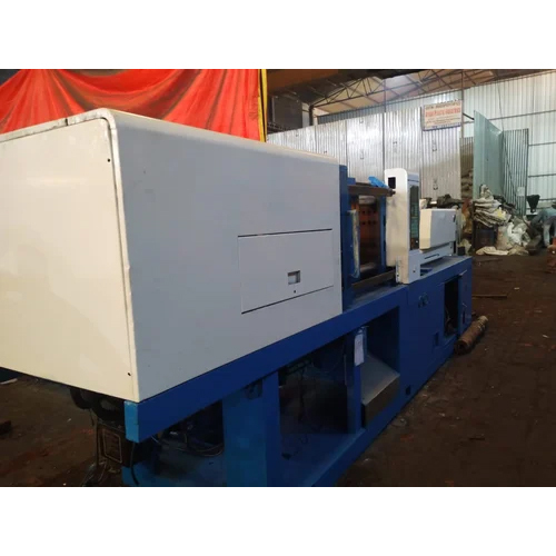 Automated Plastic Moulding Unit - Color: Blue & White