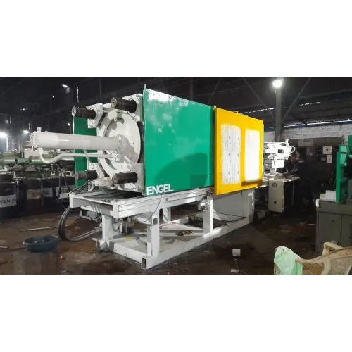 White & Green 450 Ton Used Engle Plastic Injection Moulding Machine