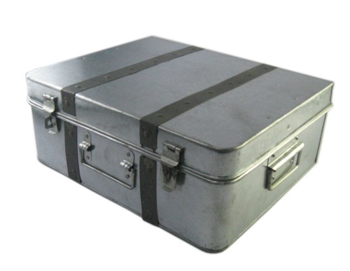 37 cm Galvanised Trunk