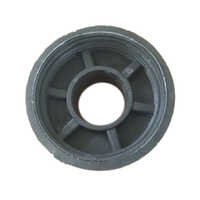 3 Inch Plastic Core Plug - Color: Black