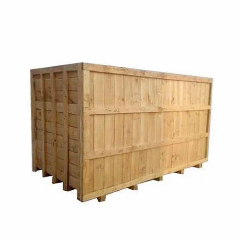 Industrial Pine Wood Export Box