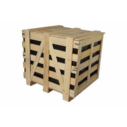 Pine Wood Export Crate Box