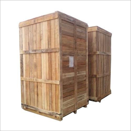 Rectangular Rubber Wood Export Box