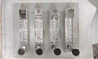 Gang Rotameter With Common Inlet